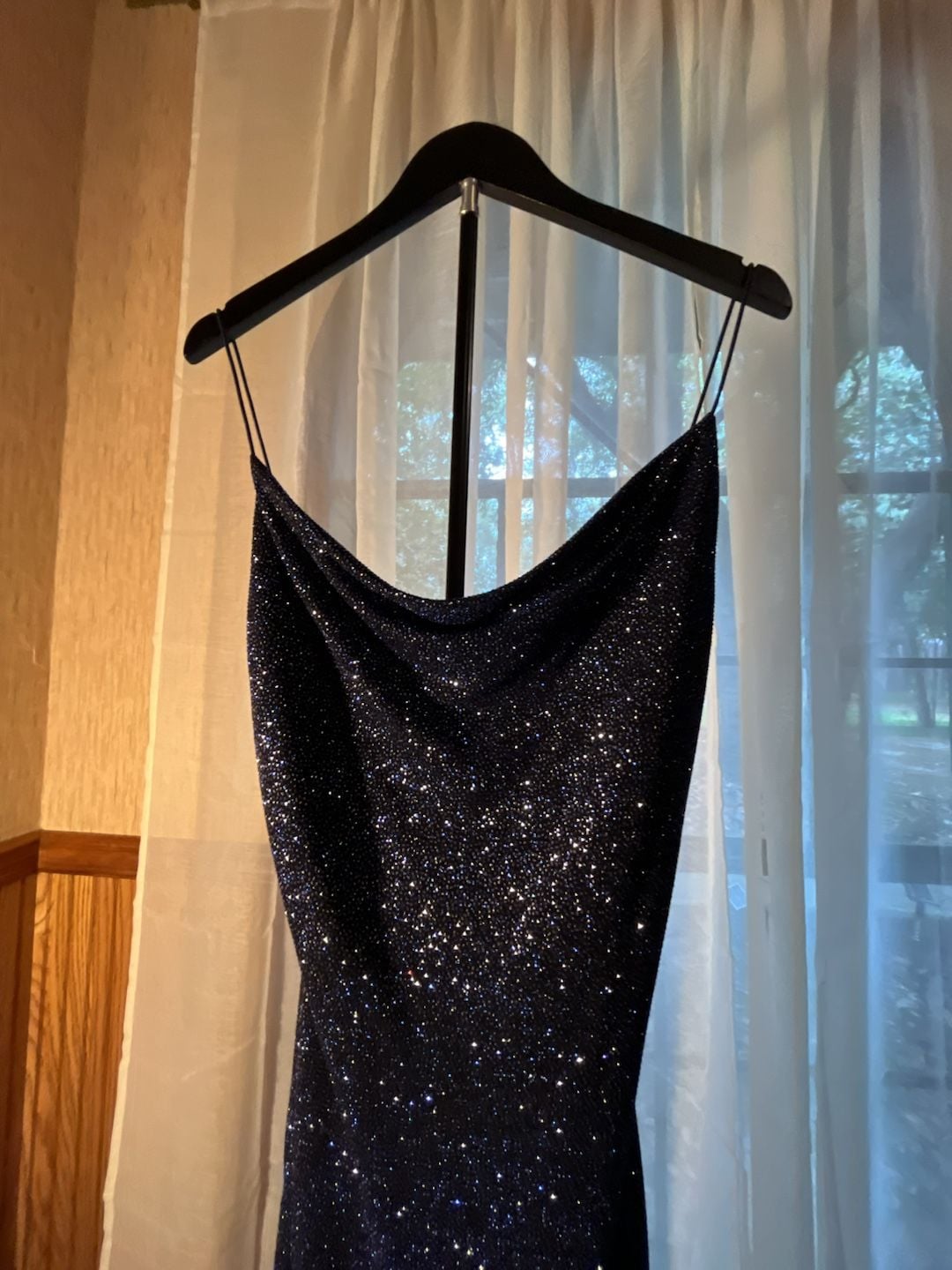 City Triangles Glitter Dress Black Whimsigoth Y2K 6