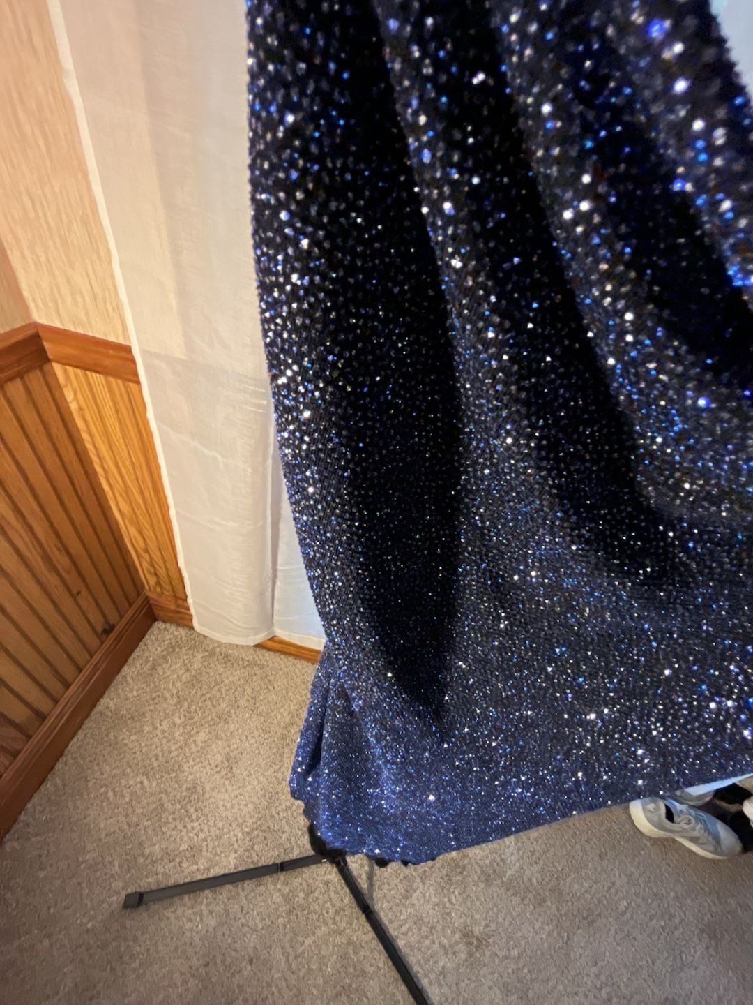 City Triangles Glitter Dress Black Whimsigoth Y2K 11