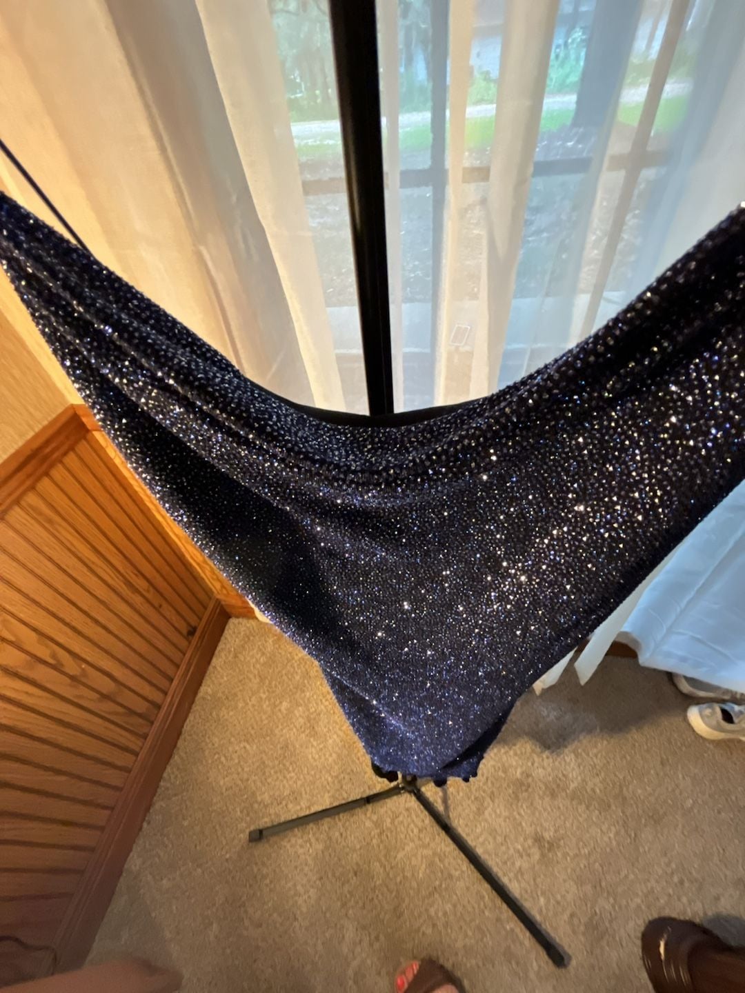 City Triangles Glitter Dress Black Whimsigoth Y2K 12