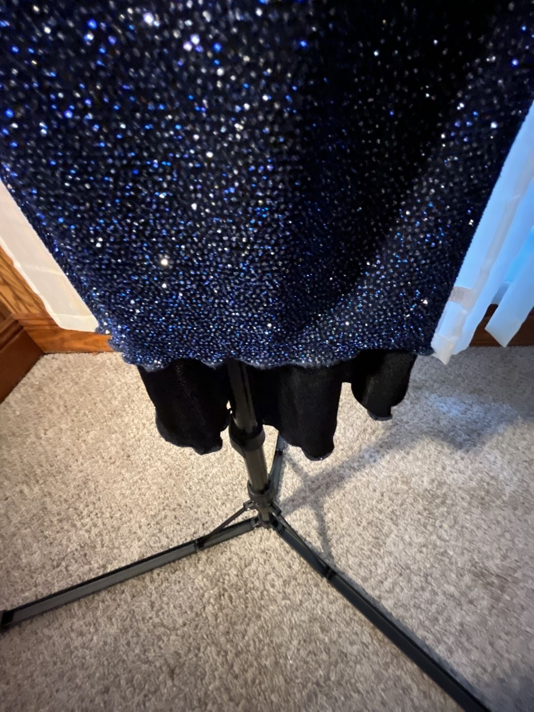 City Triangles Glitter Dress Black Whimsigoth Y2K 13