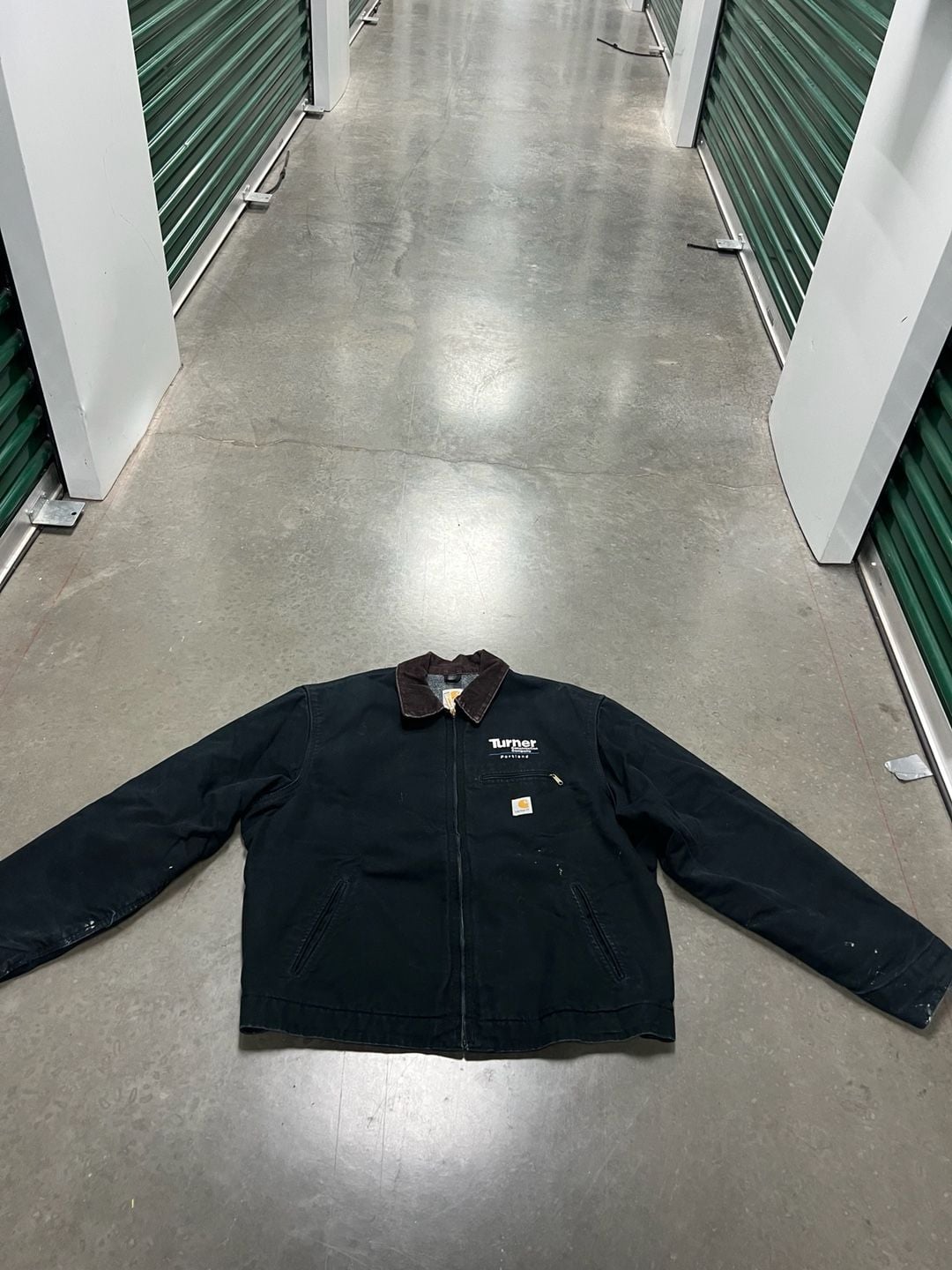 Carhartt Detroit Jacket Black Turner Construction Portland 2