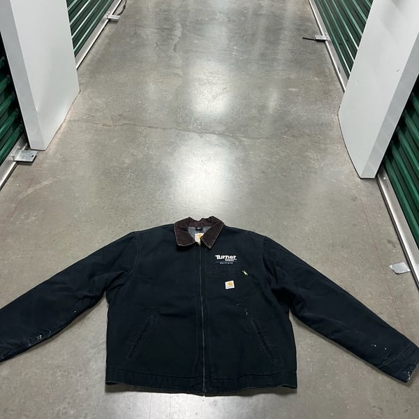 Carhartt Detroit Jacket Black Turner Construction Portland