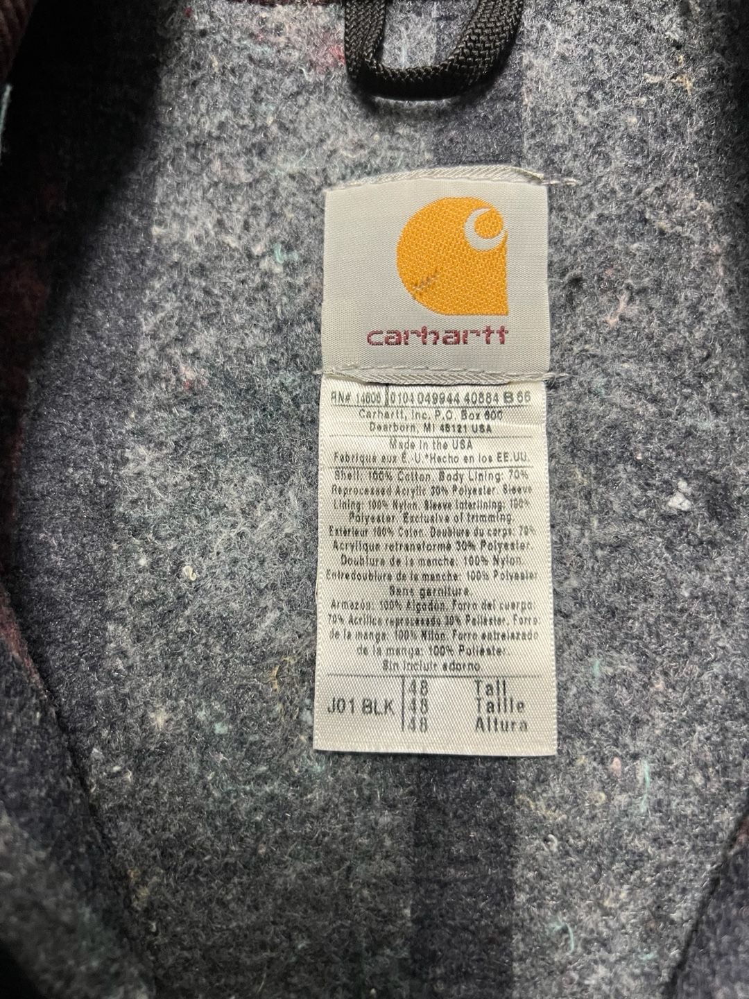 Carhartt Detroit Jacket Black Turner Construction Portland 5