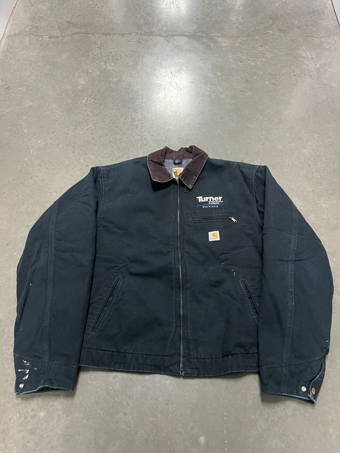 Carhartt Detroit Jacket Black Turner Construction Portland 6
