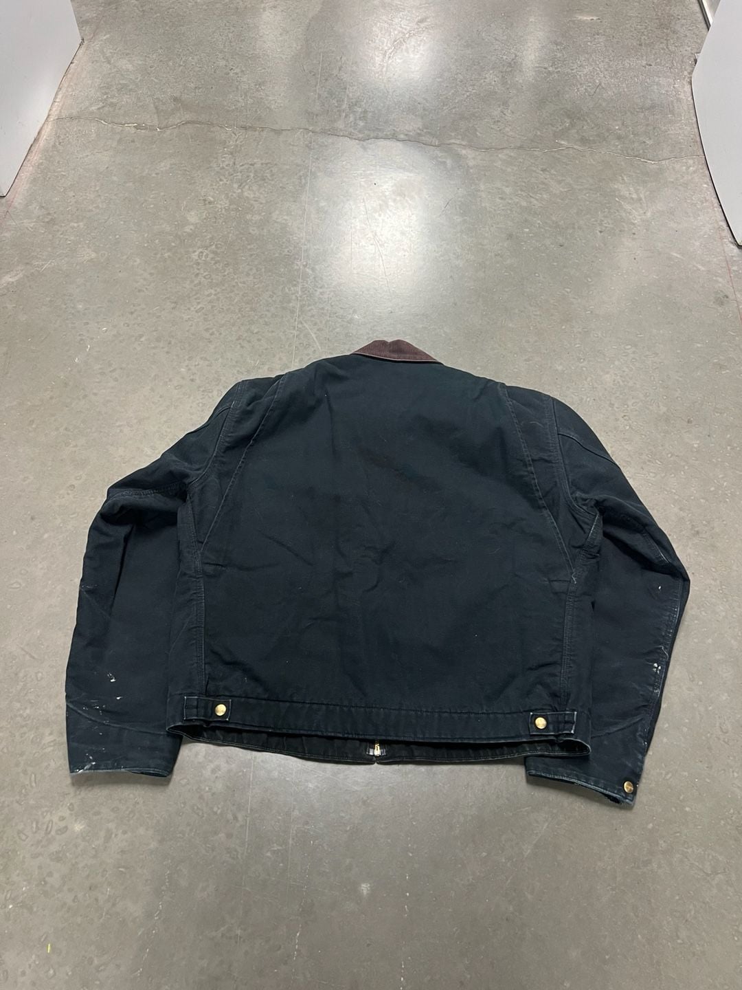Carhartt Detroit Jacket Black Turner Construction Portland 7
