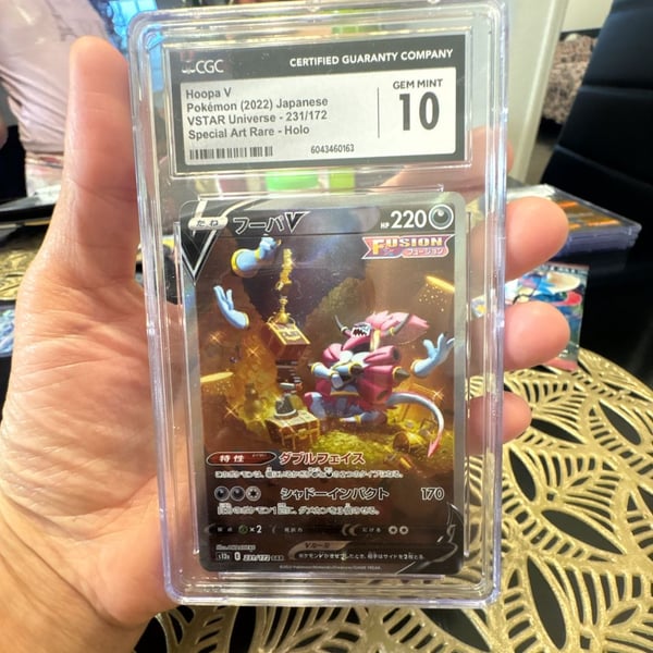 Pokemon Hoopa V VSTAR Universe 231/172 SAR CGC 10 Gem Mint