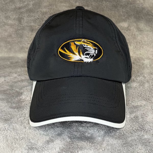 Nike Missouri Tigers Hat Cap Black Golf Performance Vented Strapback