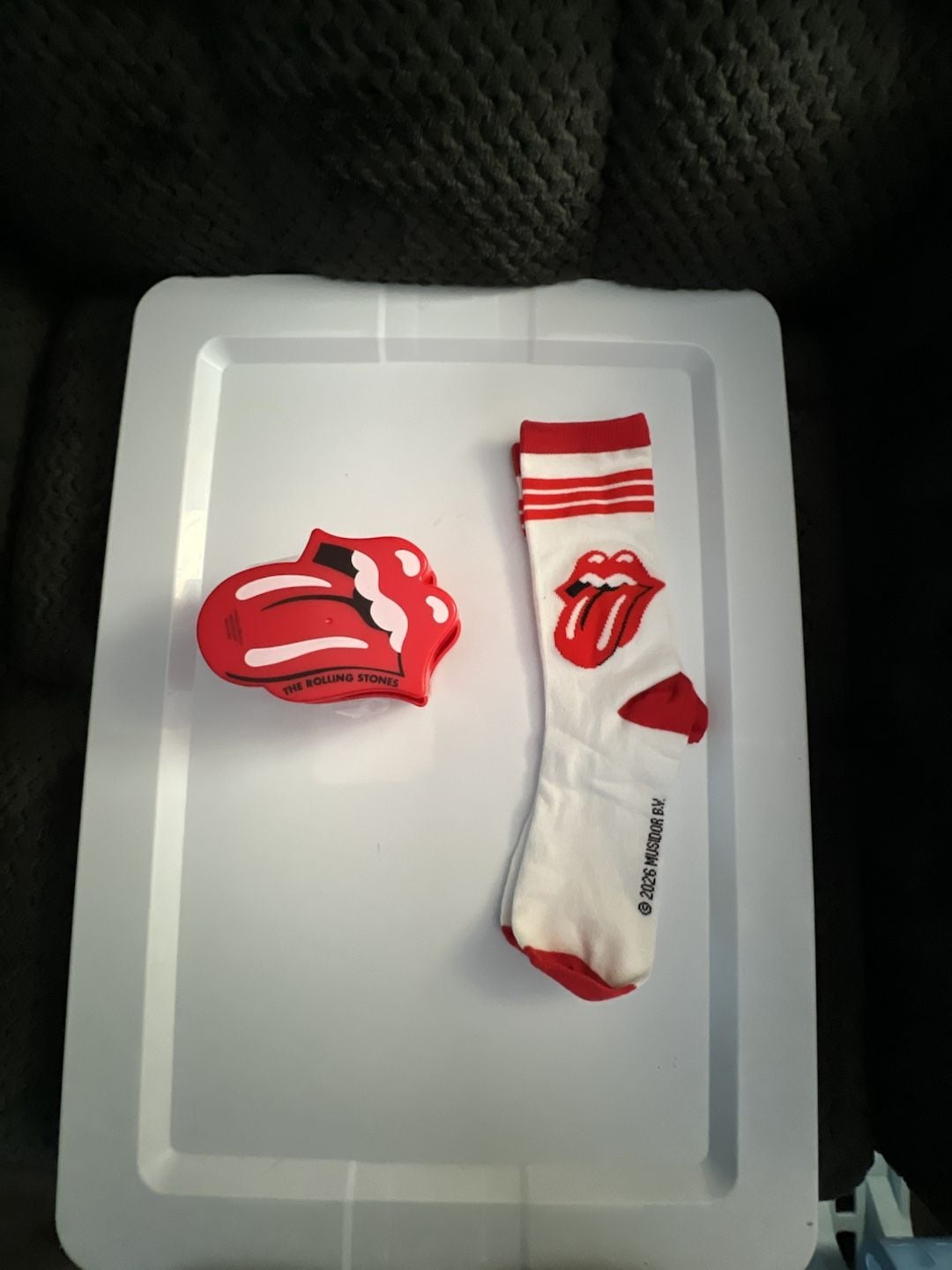 The Rolling Stones Crew Socks In Collectible Case 2