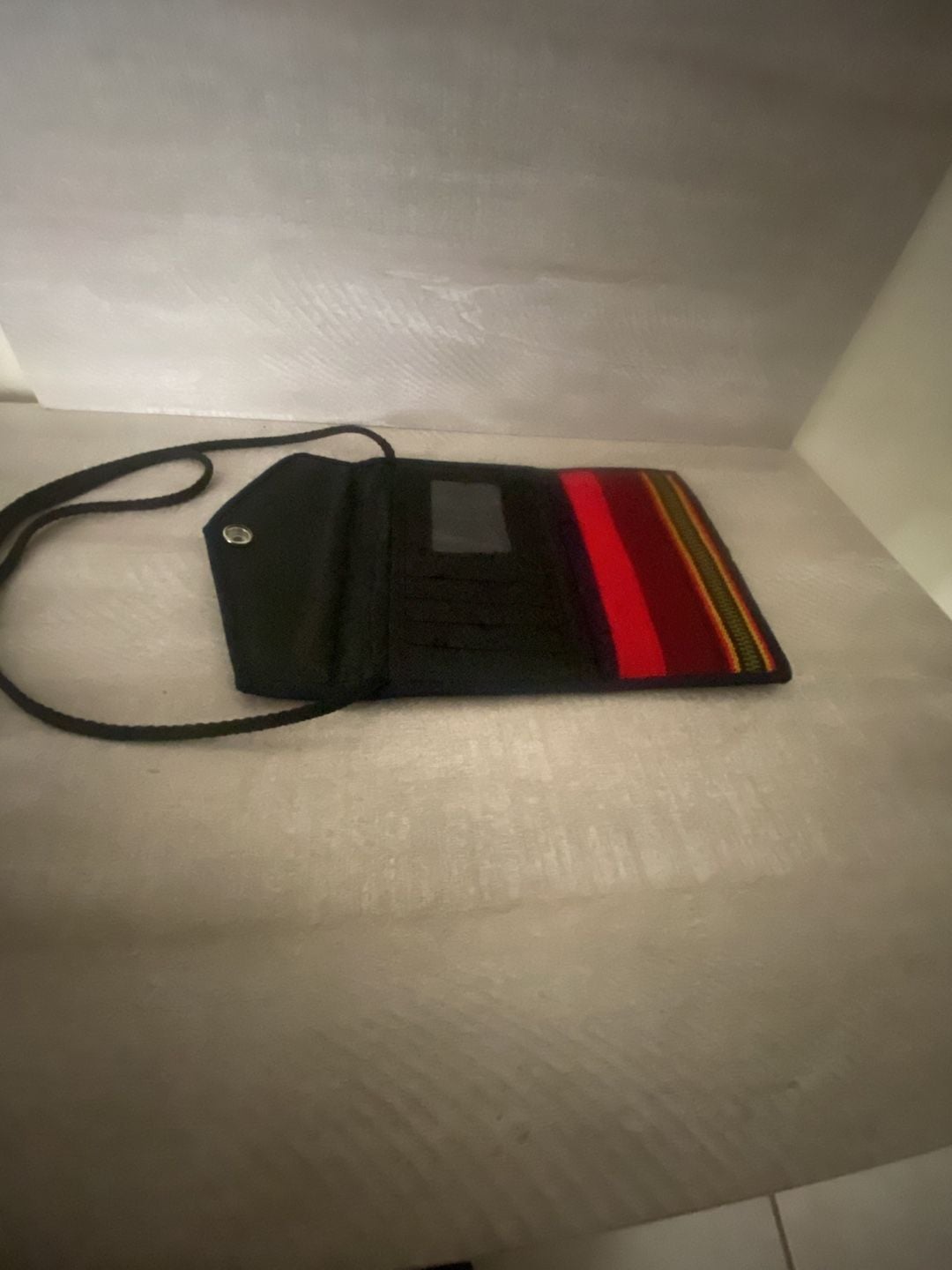 Guatemalan Artisan Colorful Woven Crossbody Wallet Purse Multi 6
