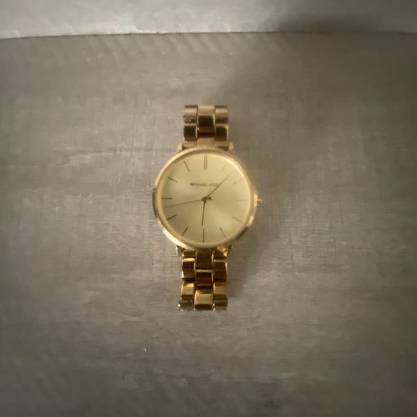 Michael Kors Jaryn Gold-Tone Stainless Steel Watch MK7079