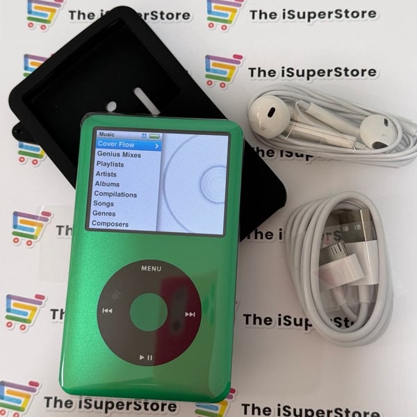 Custom Apple IPod Classic 7th Generation 1TB - Green+1 YR Warranty 