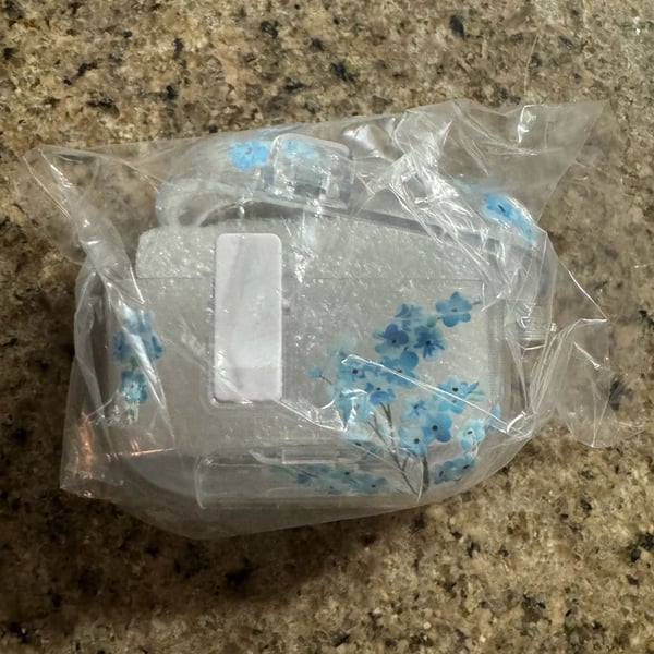 Floral AirPods Case With Cleaning Kit