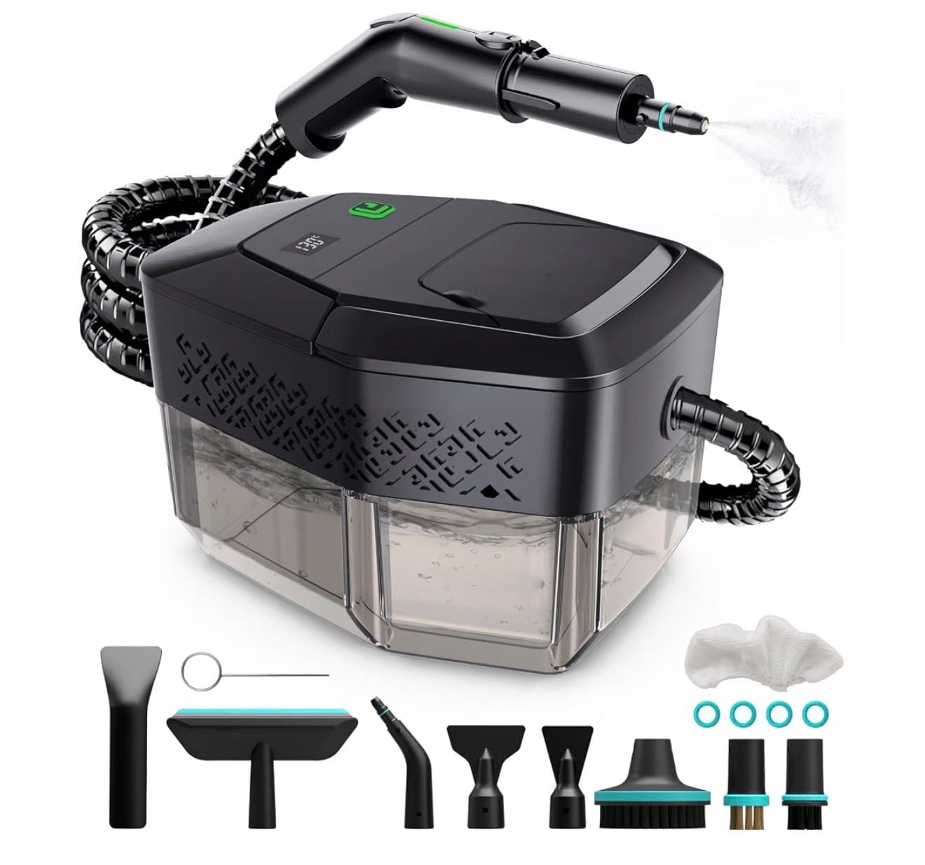 1500W 1.8L Tank 15s Fast Heat Corded Steam Cleaner 1