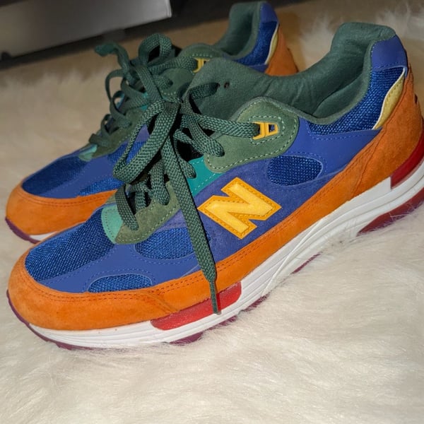 New Balance 992 Size 11.5 Multi-Color Made in USA Sneakers