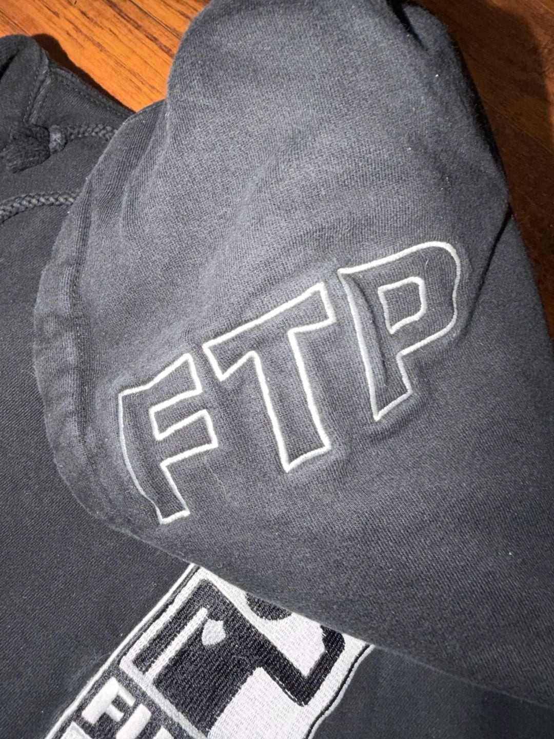 FTP Hoodie Black 5