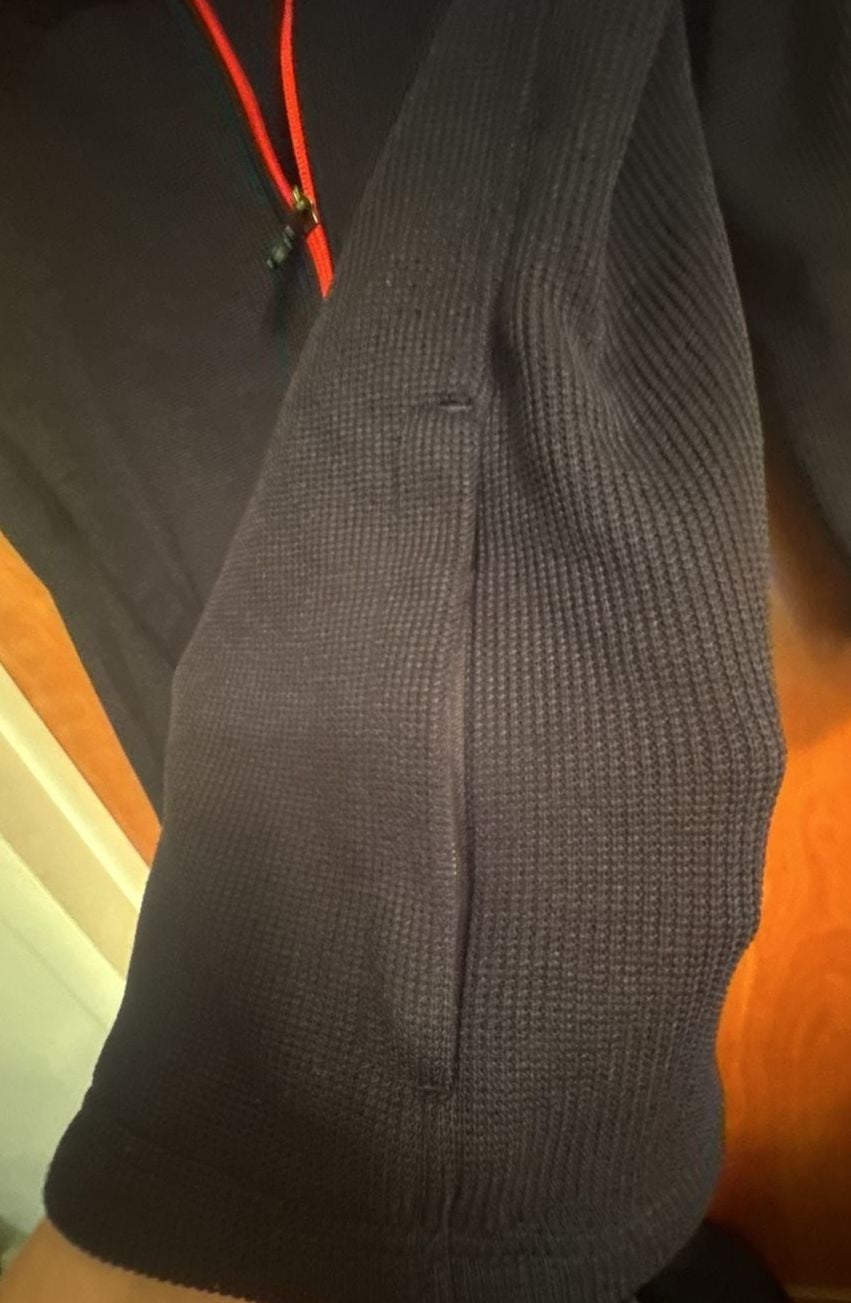 Spyder Full Zip Fleece Jacket Size L 14/16 Black Red 11