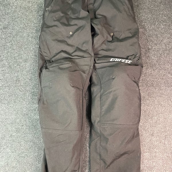 Dainese Motorcycle Riding Pants Black - trouser 50