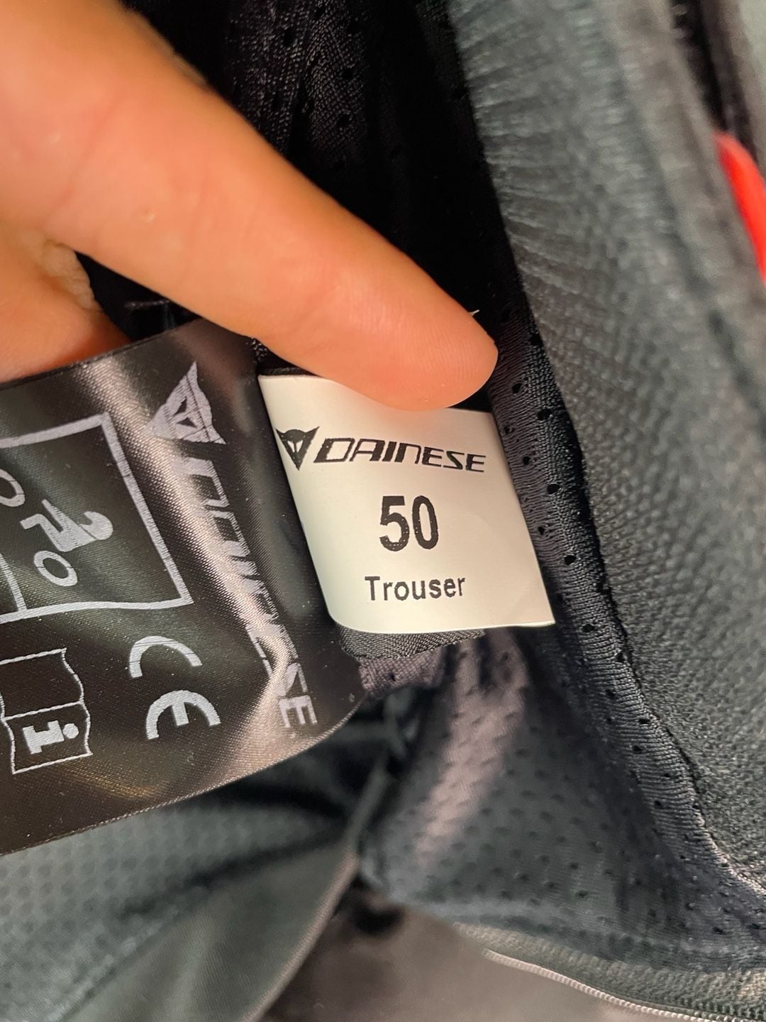 Dainese Motorcycle Riding Pants Black - trouser 50 4