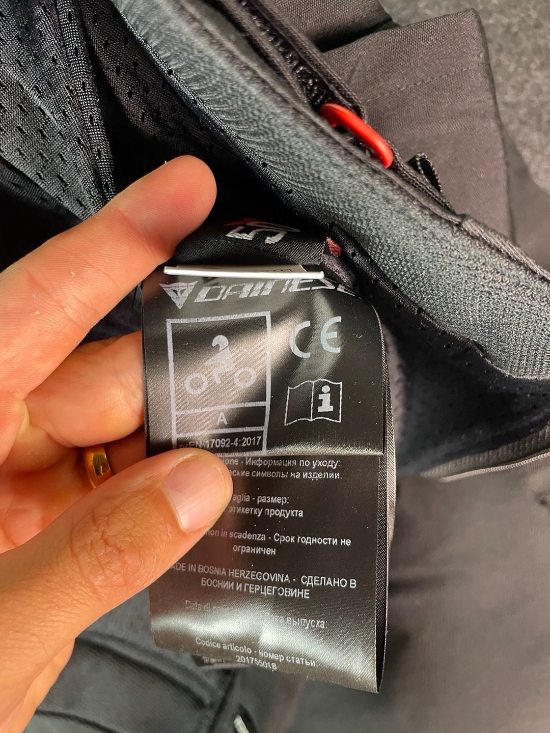 Dainese Motorcycle Riding Pants Black - trouser 50 5
