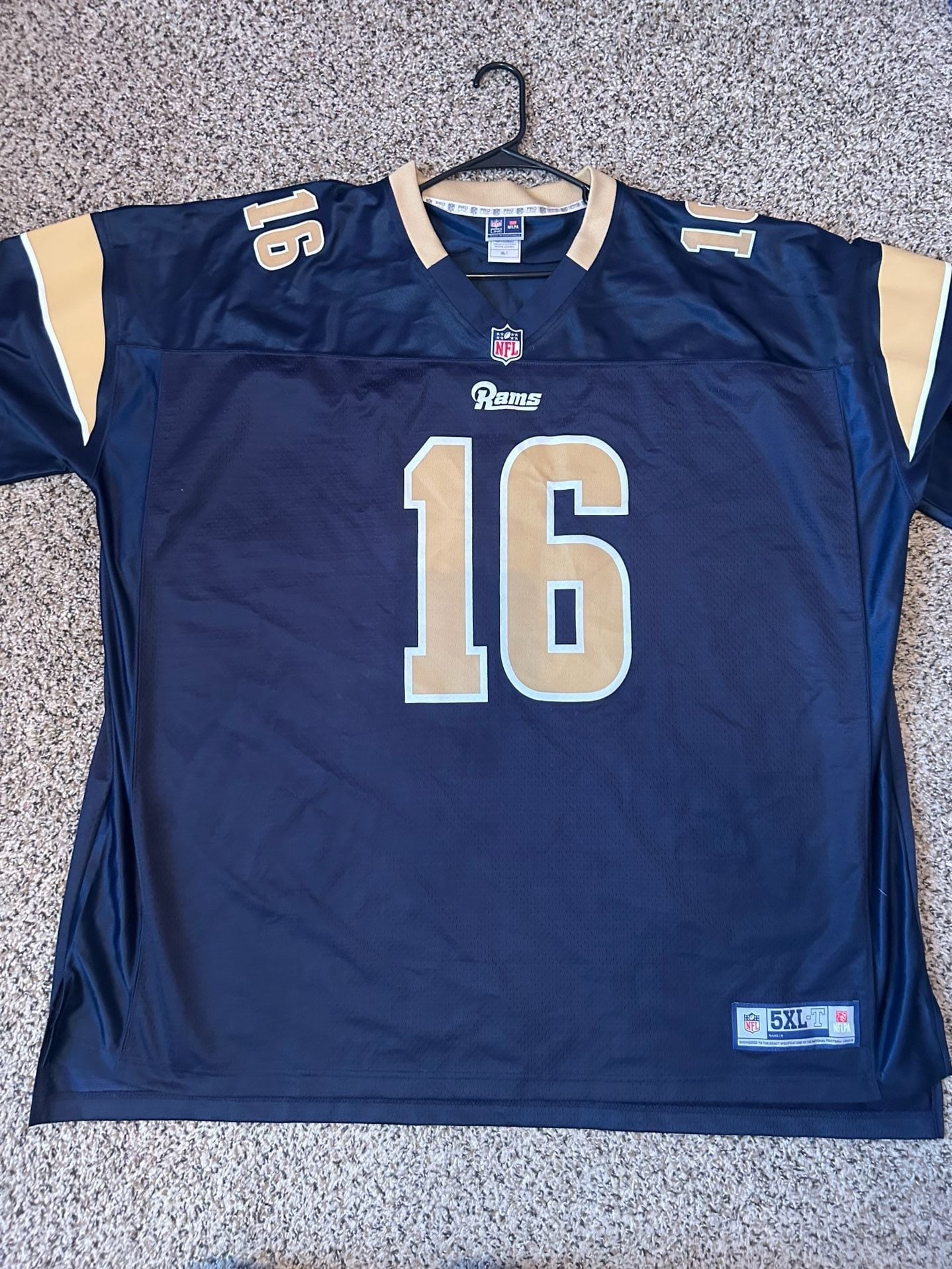 NFL Pro Line Los Angeles Rams Jared Goff 16 Jersey Size 5XL-T Blue 2