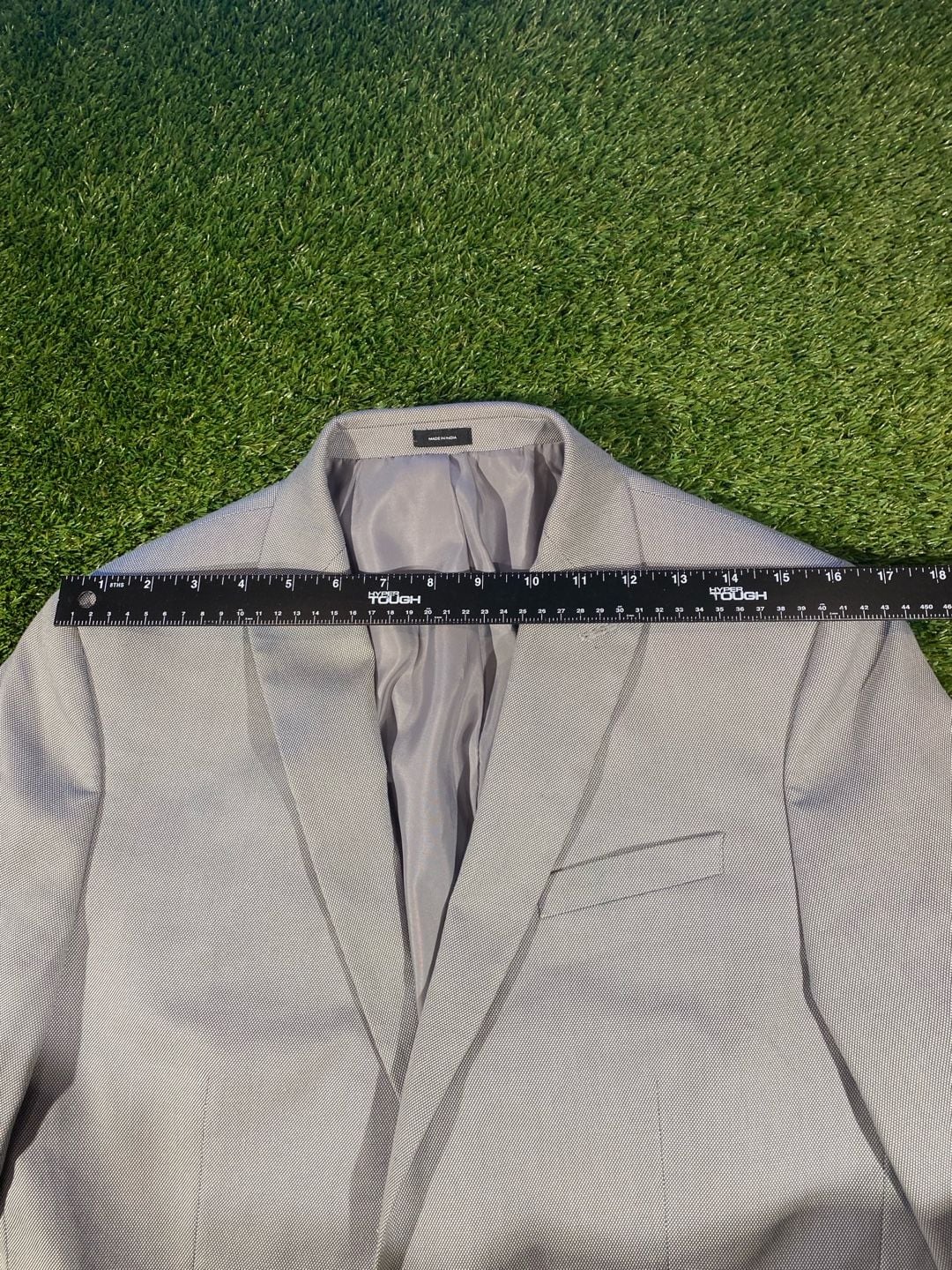 JF J.Ferrar Coolmax Slim Fit Suit Jacket Gray 3