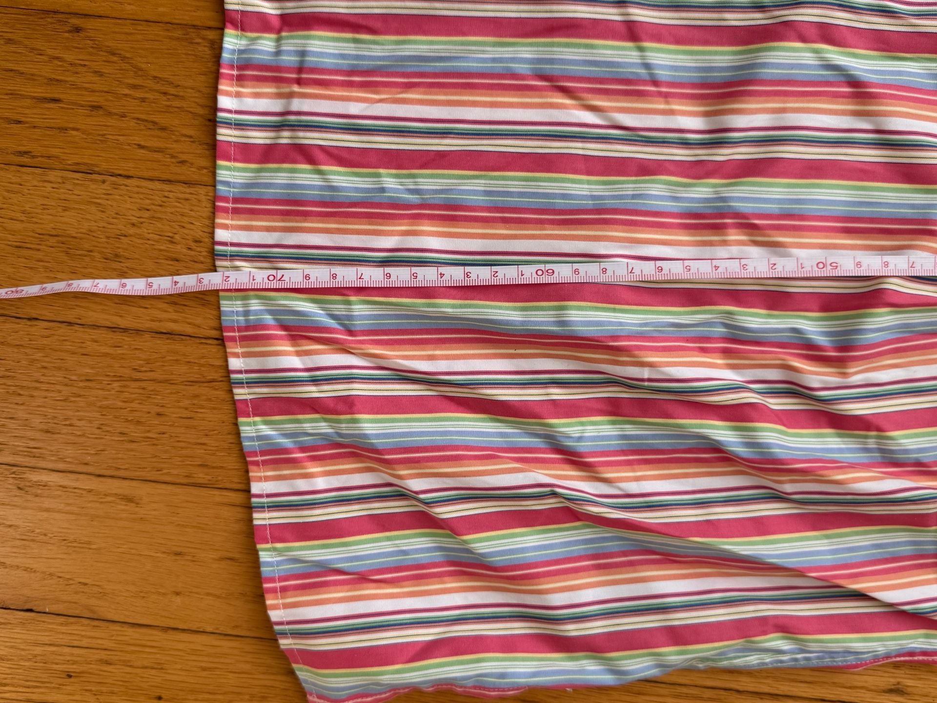Lauren Ralph Lauren Striped Button-Down Shirt Size 1X Pink 7