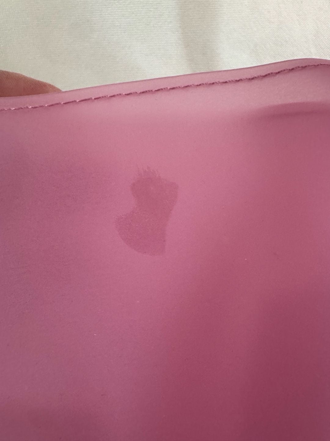 Victoria’s Secret 2007 Y2K Pink Rubber Jelly Open Tote Bag Pouch 13
