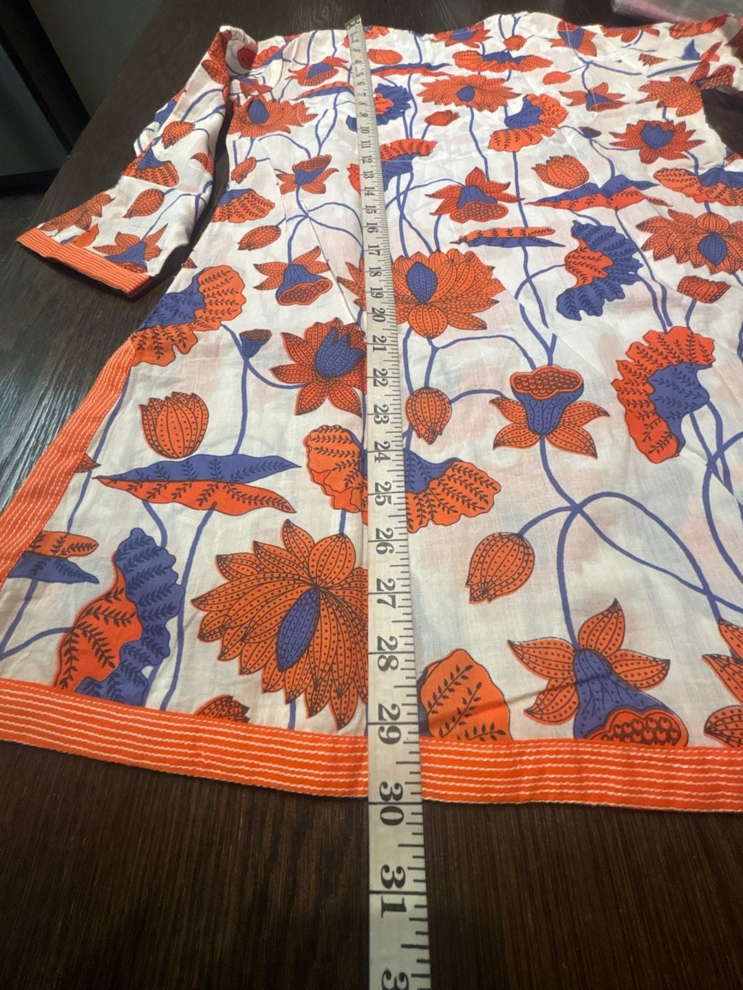 Gretchen Scott V-Neck Print Tunic Top Size XS 10