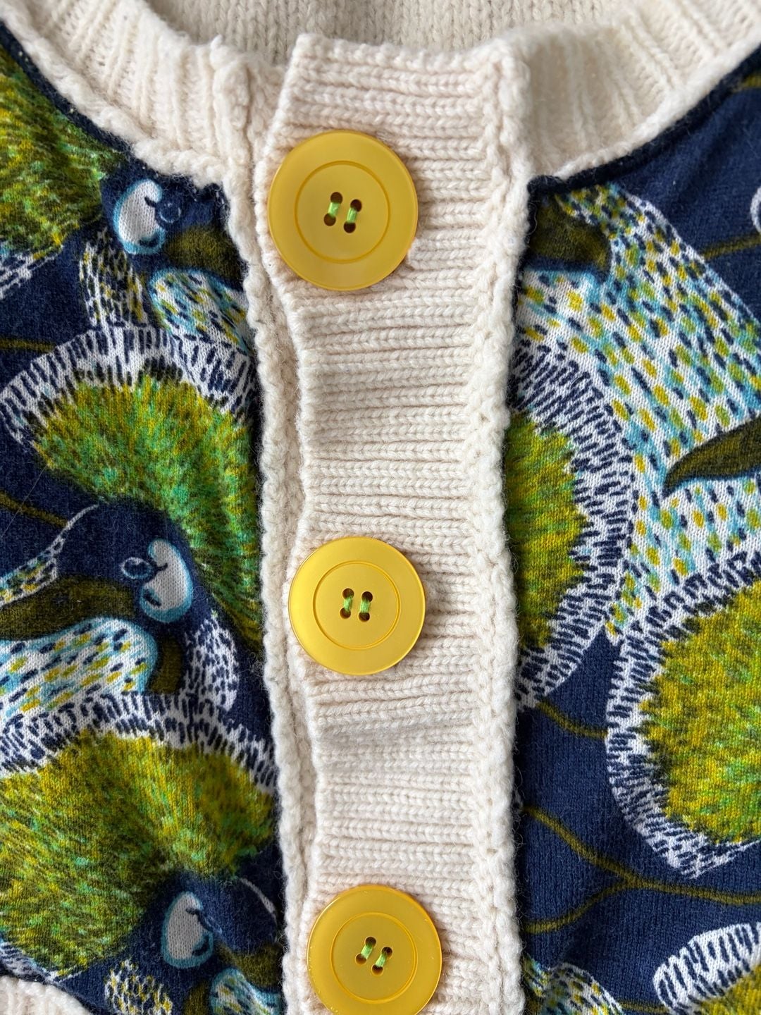 Anthropologie Knitted Short Sleeve Cardigan Sweater 3