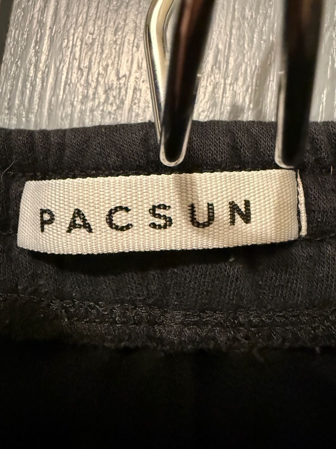 Pacsun Volley Sweatshorts Size S Black Fleece Pull On 4