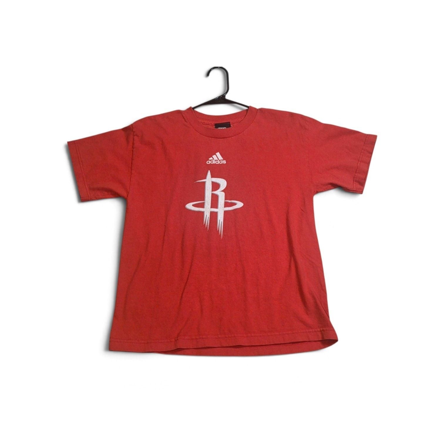 Adidas Houston Rockets T-Shirt Size Youth L Red NBA Basketball 2
