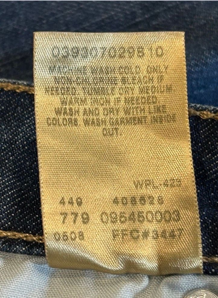 Levi's 590 Boot Cut Jeans Size 18W Medium Blue Denim 6