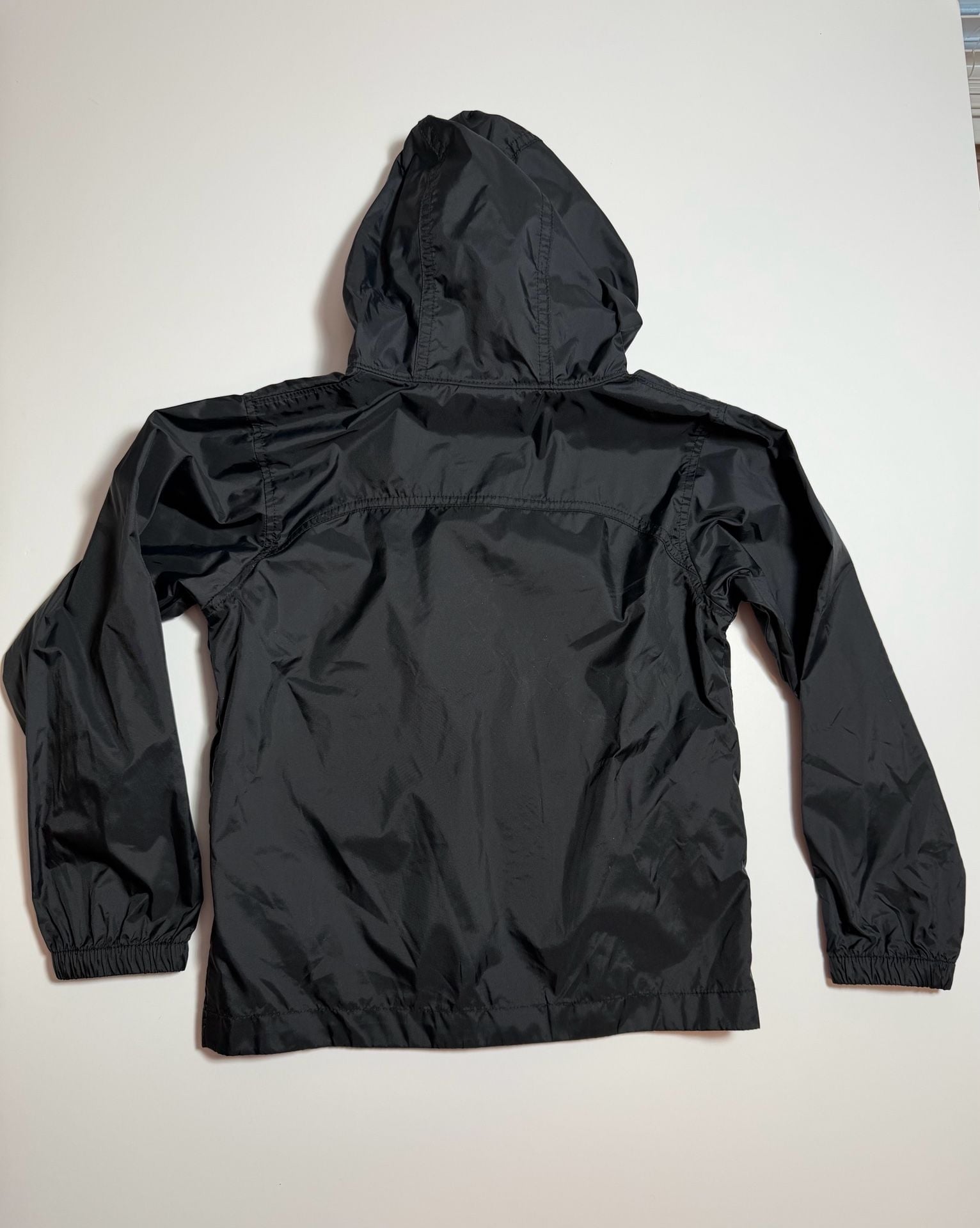 Columbia Switchback II Windbreaker Jacket Size XS Black Nylon Hooded 3