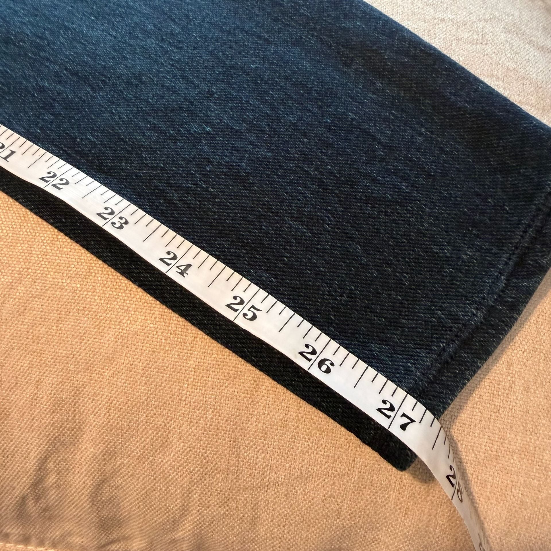 Spanx Jean-ish Leggings Size S Twilight Rinse Blue Denim Pull On Jeggings 7