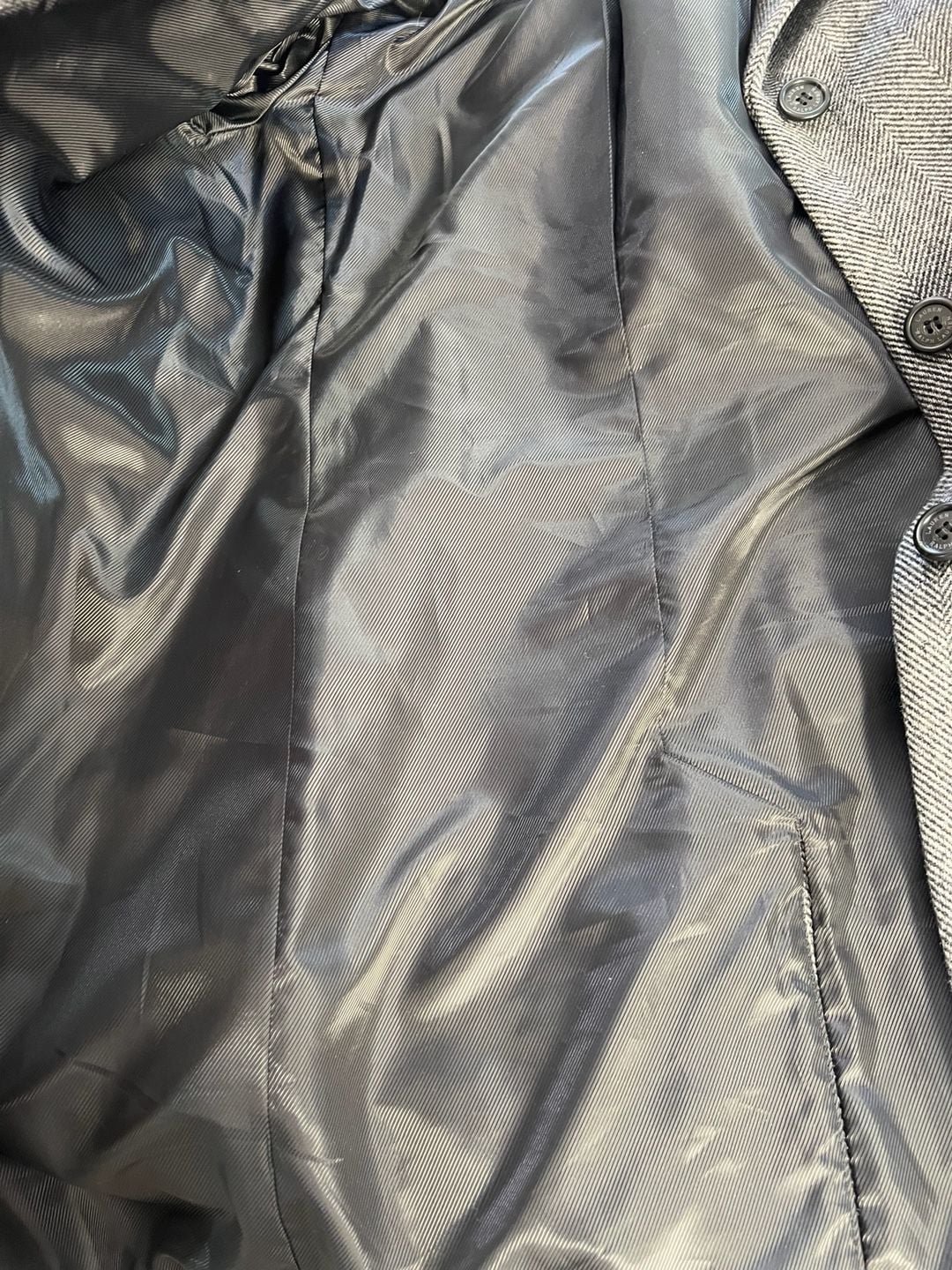 Lauren Ralph Lauren Wool Blend Walker Coat Size 4 Gray 9