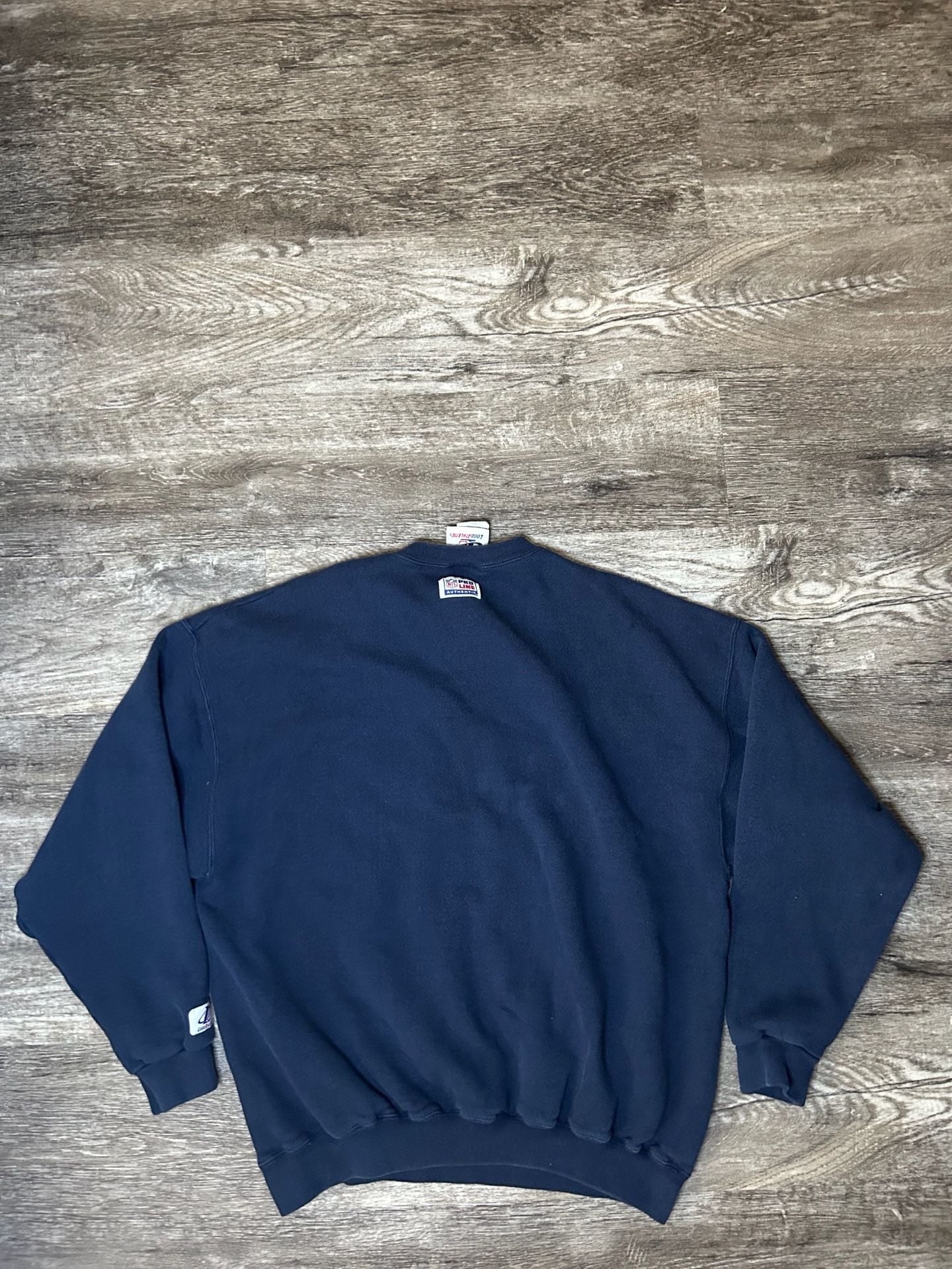 Logo Athletic Dallas Cowboys Sweatshirt Size L Vintage Navy Blue 90’s NFL 5