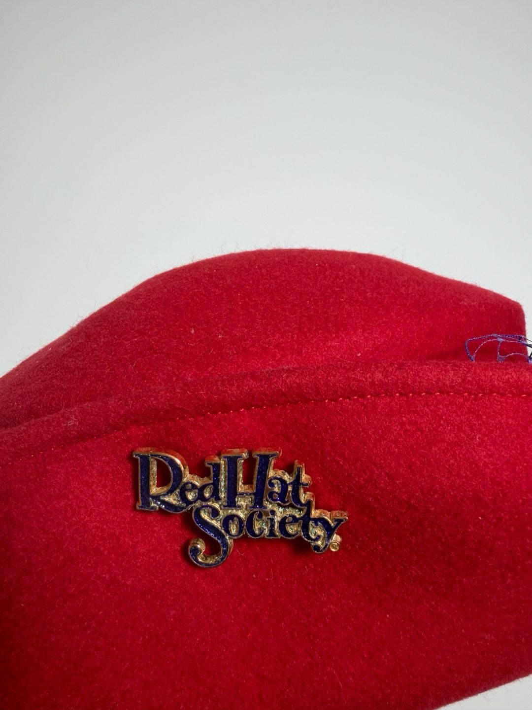Something Special Wool Felt Hat Red Wool Felt 3