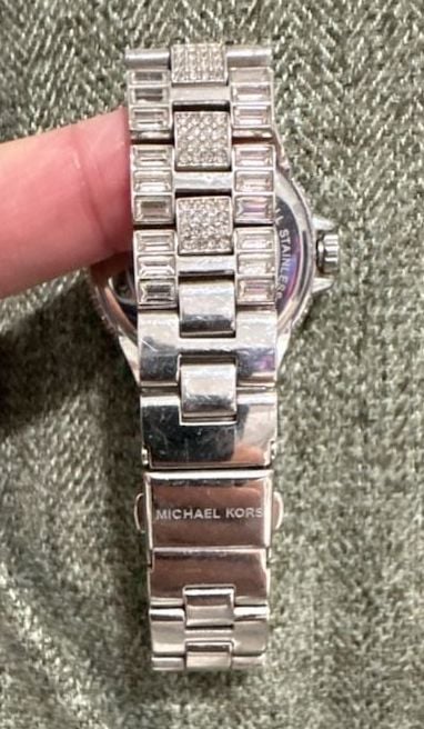 Michael Kors MK5869 Crystal Pave Dial Ladies Watch 7