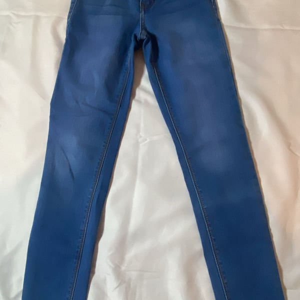 Girls Jordache Super Skinny Jeans Size 12 Blue