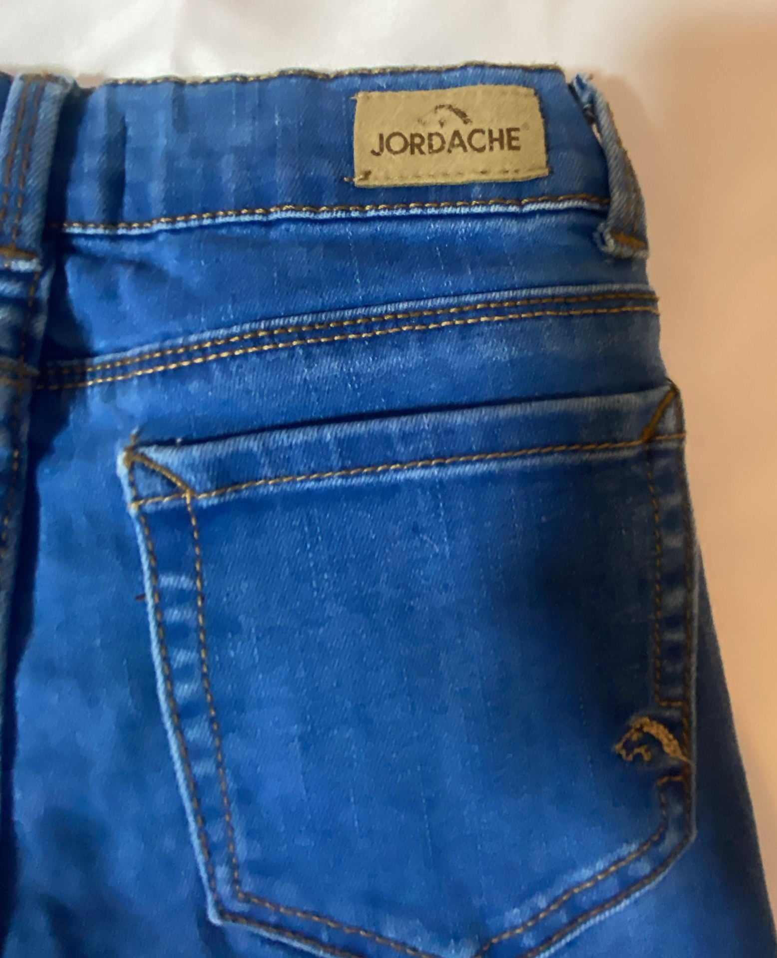 Girls Jordache Super Skinny Jeans Size 12 Blue 4