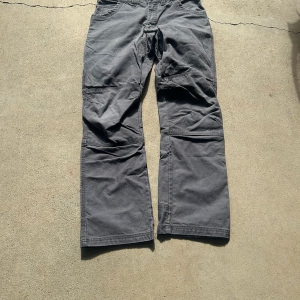 Walls Double knee  Front Work Pants Gray