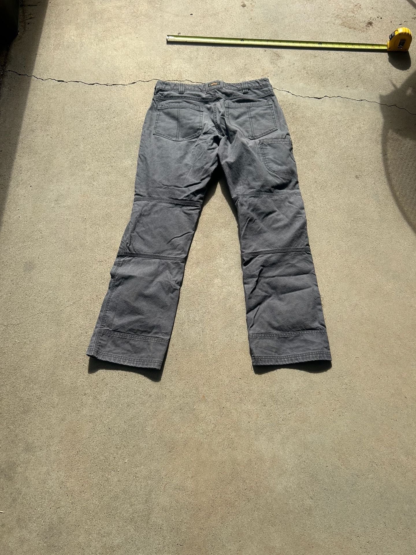 Walls Double knee Front Work Pants Gray 6