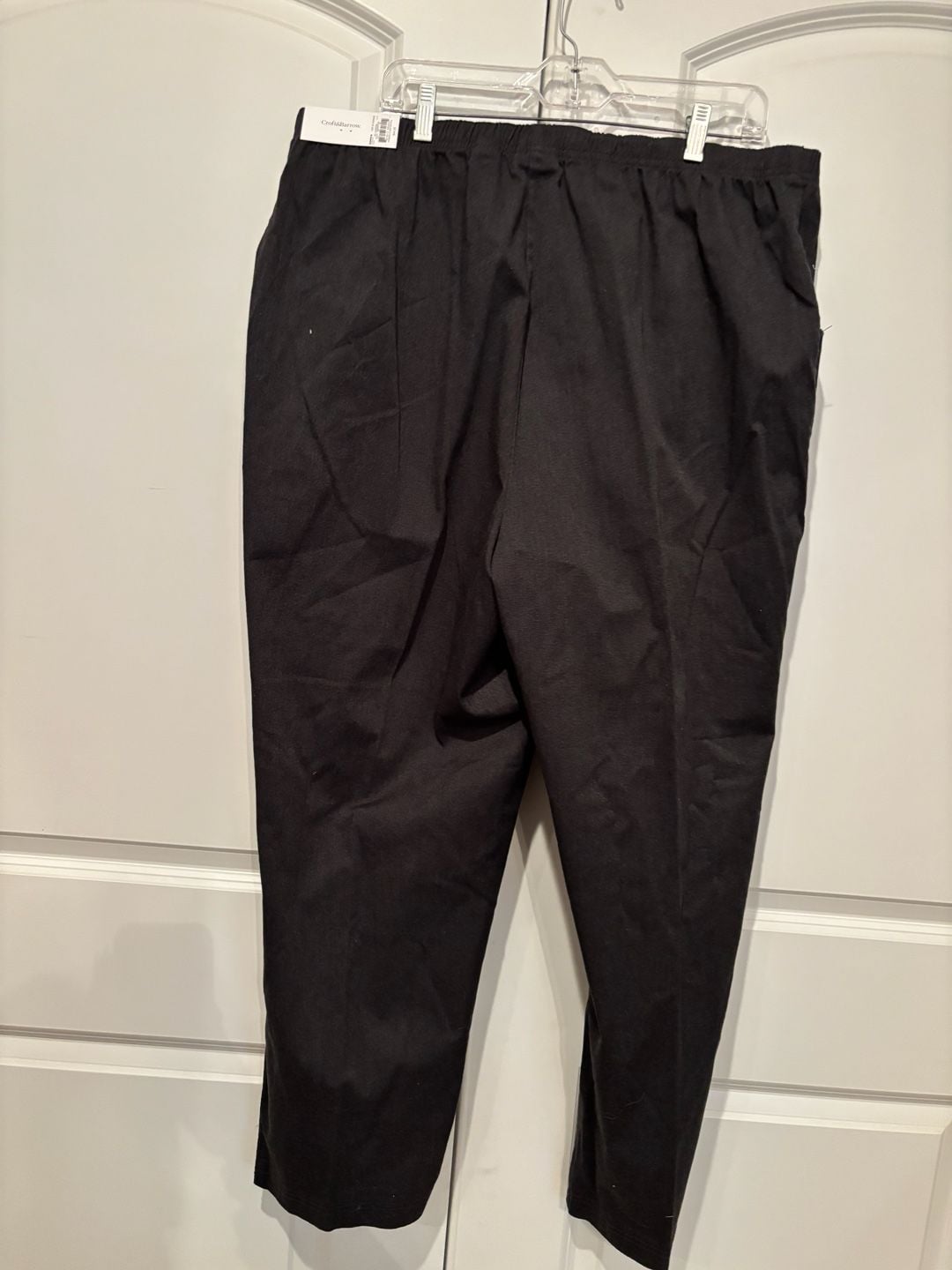 Croft & Barrow Classic Separates Pants Size 3X Average Charcoal 4