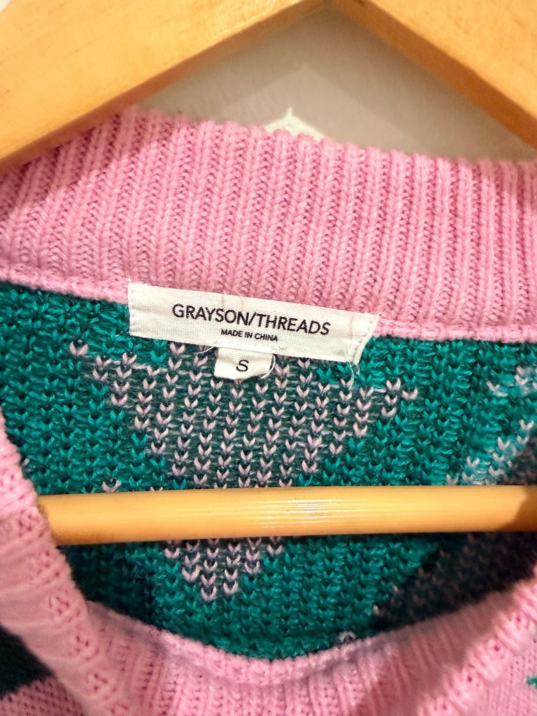 Grayson Threads Christmas Tree Sweater Size S 3