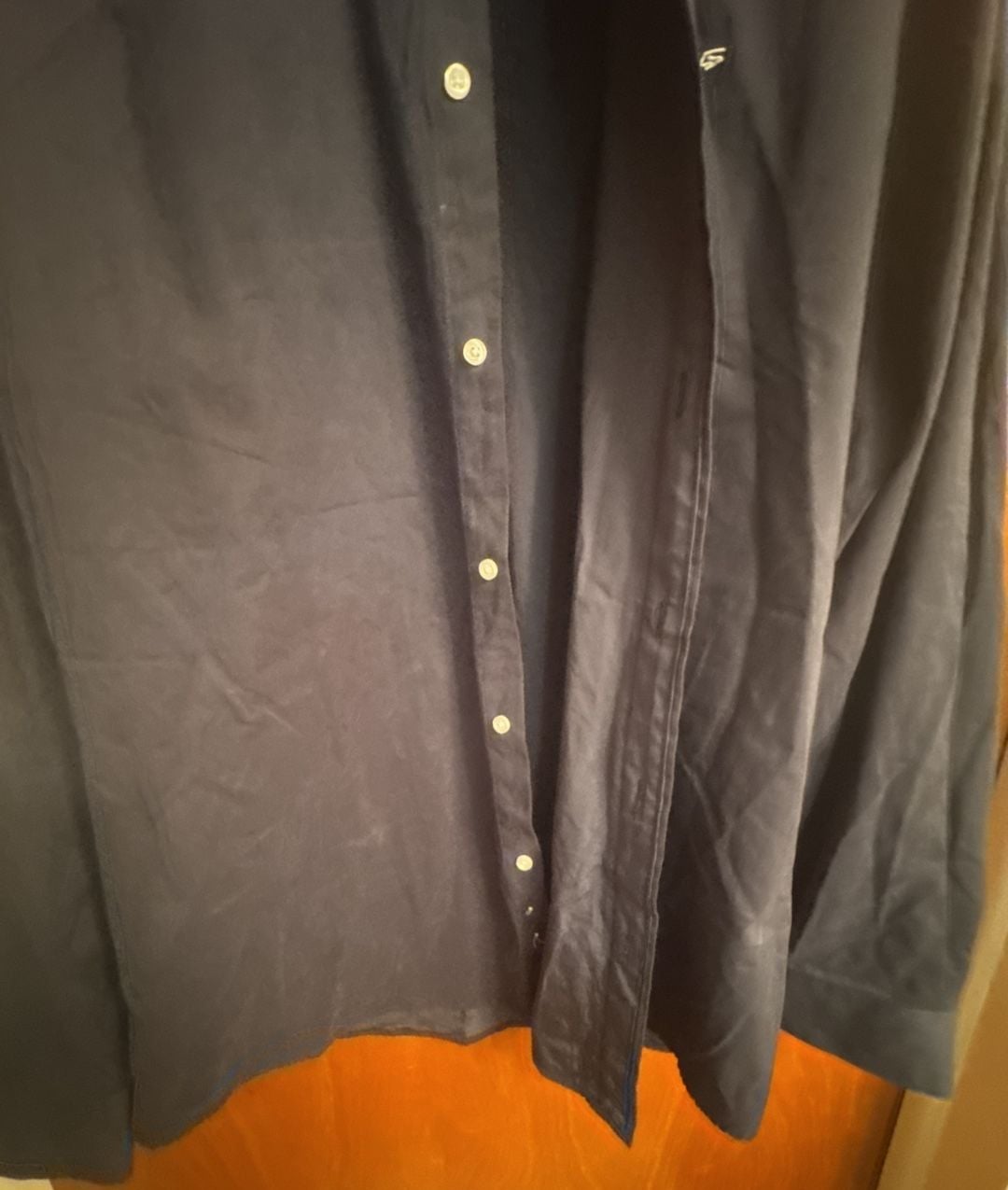 Ever Forward Long Sleeve Button Down Shirt Size XL charcoal 6