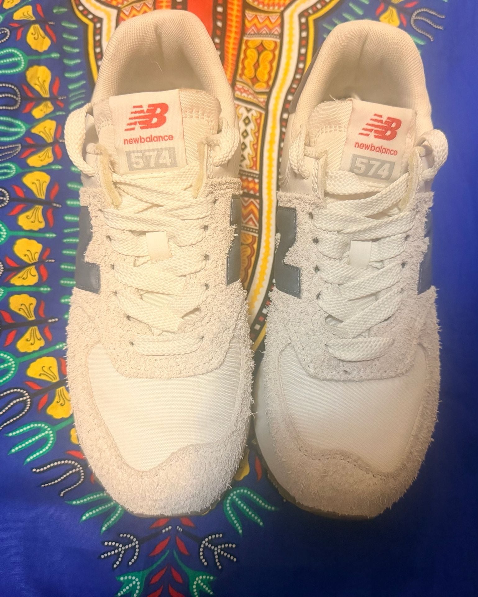 New Balance 574+ Moonbeam Dark Arctic Grey 4