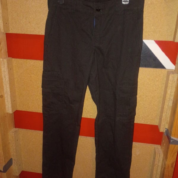 Dickies Flex Cargo Pants Size 31x30 Black Work Wear