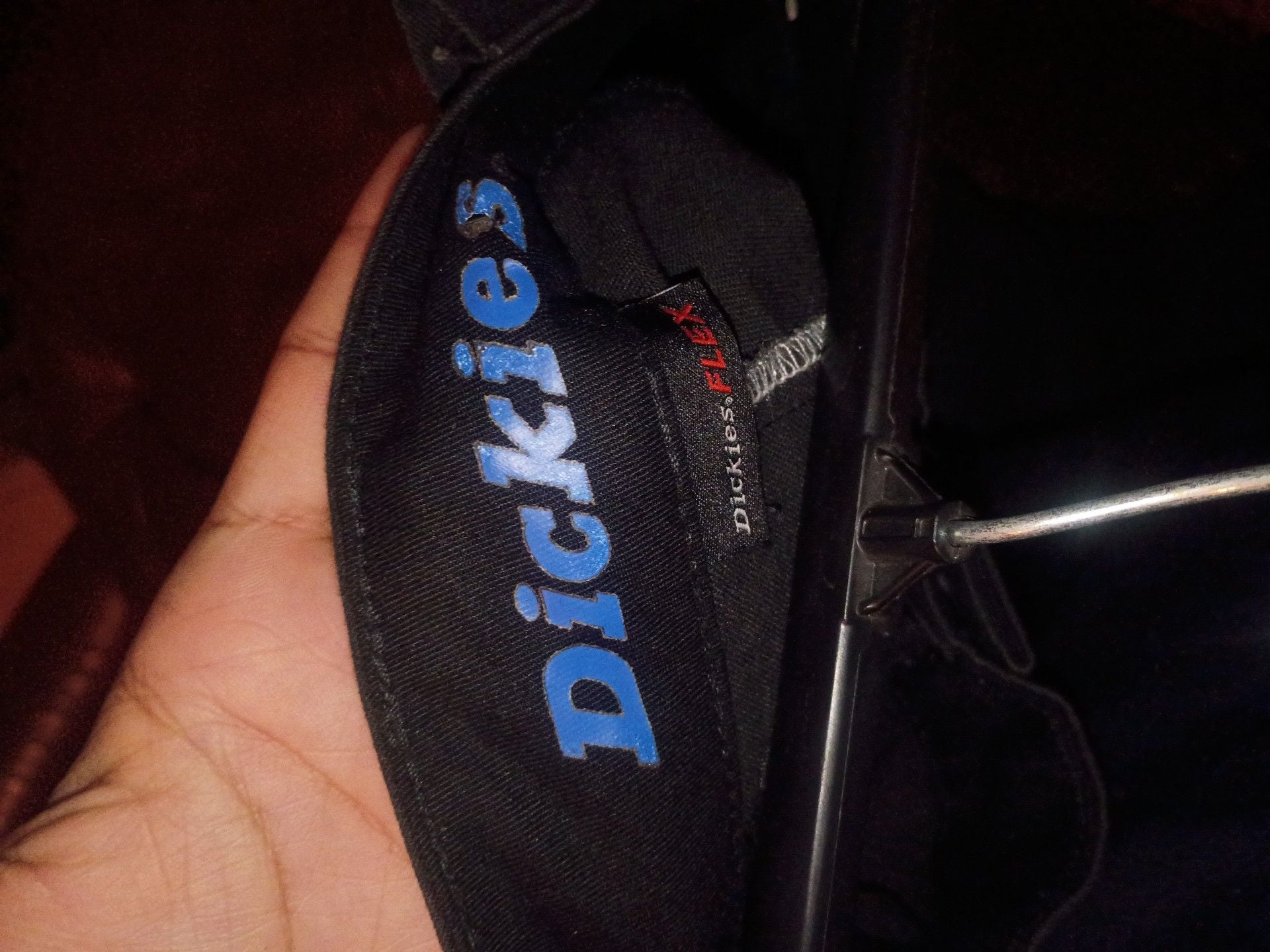 Dickies Flex Cargo Pants Size 31x30 Black Work Wear 4