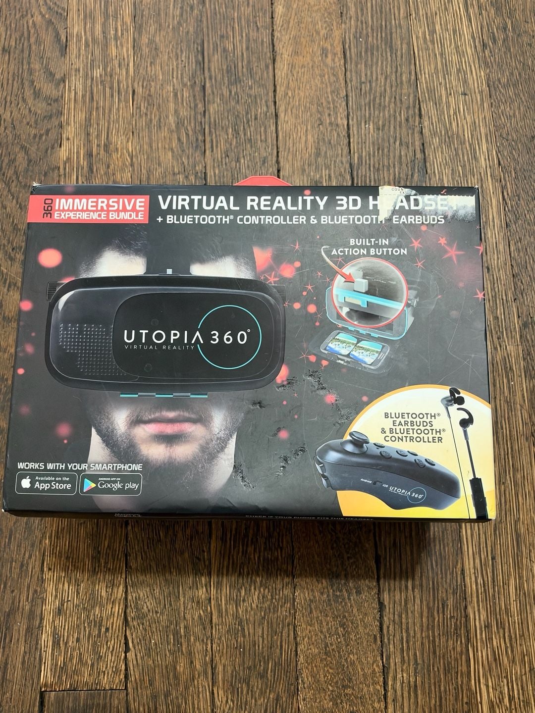 ReTrak Utopia 360 Virtual Reality 3D Headset Experience Bundle 1