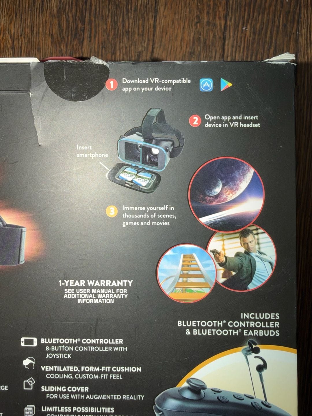 ReTrak Utopia 360 Virtual Reality 3D Headset Experience Bundle 7